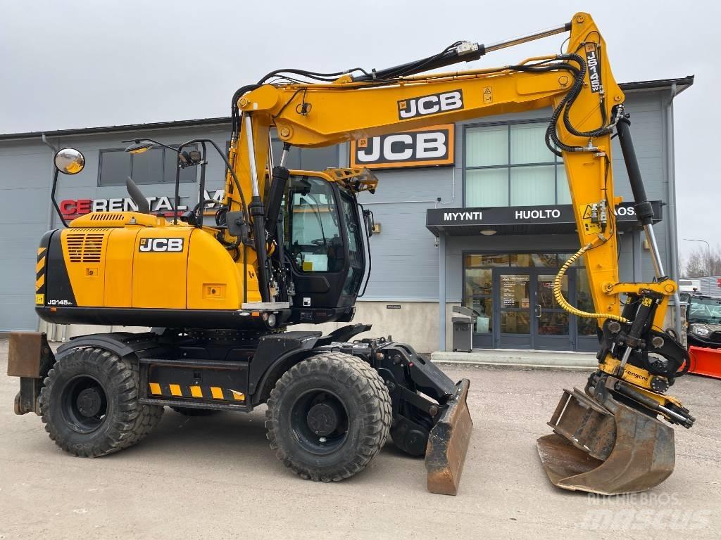 JCB JS145W TAB T4F Bageri točkaši