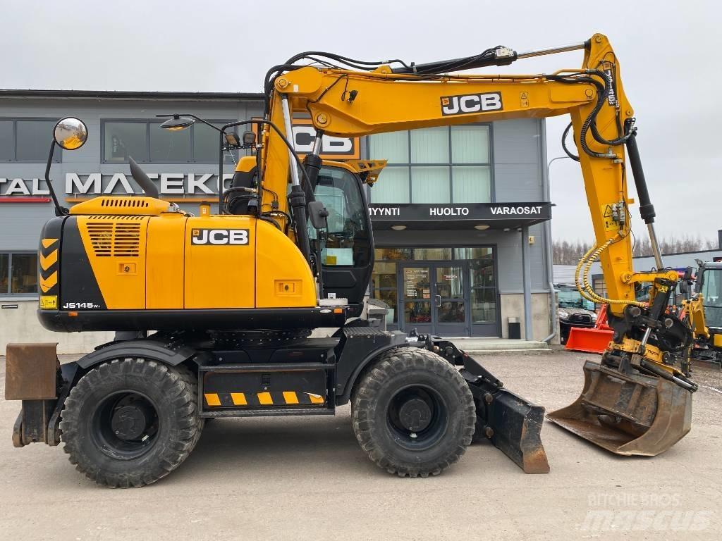 JCB JS145W TAB T4F Bageri točkaši