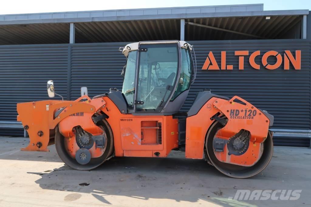 Hamm HD+ 120 VO Valjci sa duplim bubnjem