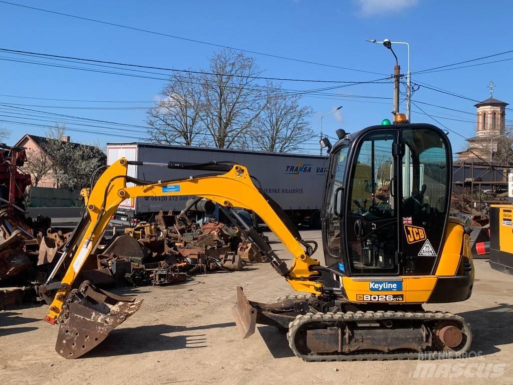 JCB 8026 CTS Mini bageri < 7t