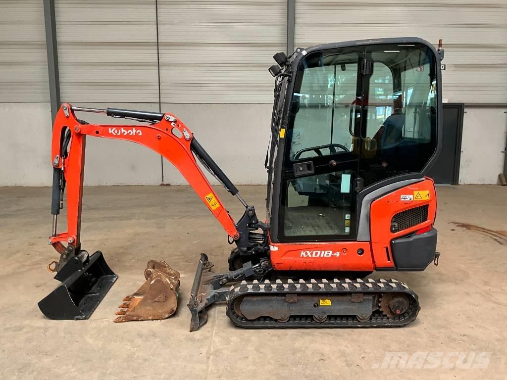 Kubota KX 018-4 Mini bageri < 7t