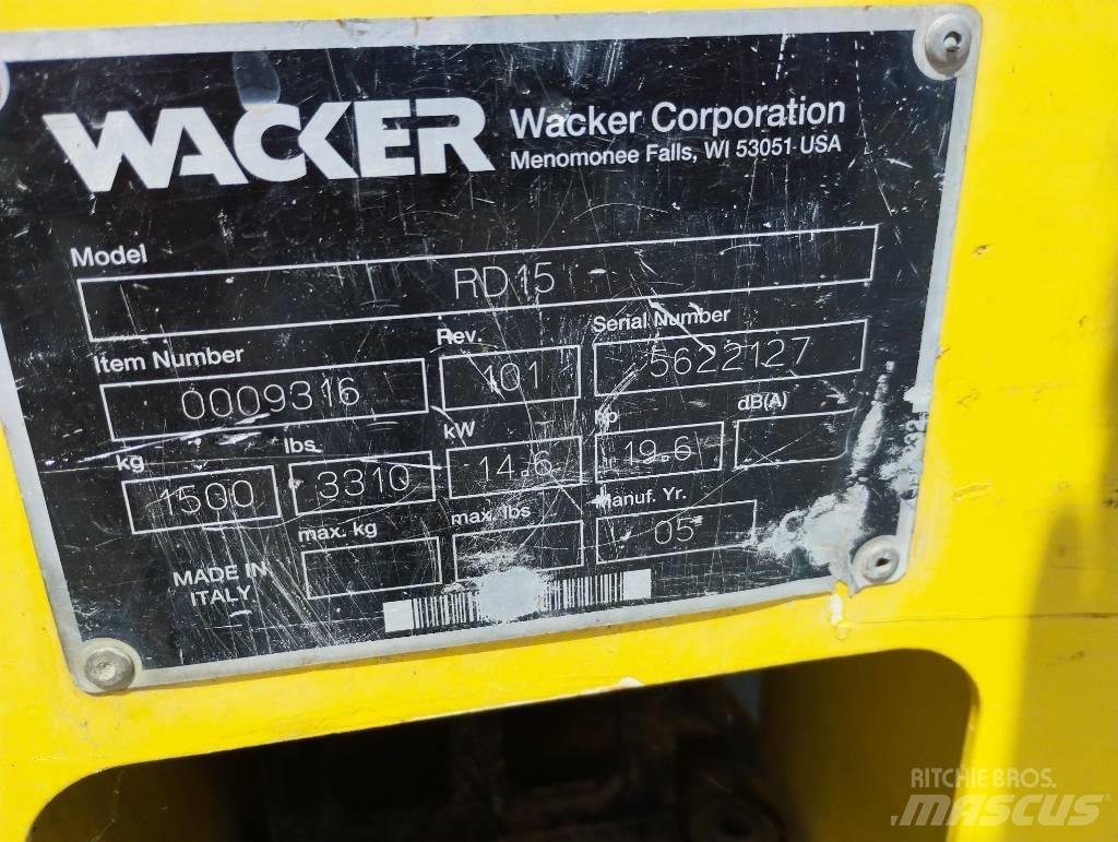 Wacker Neuson RD 15 Valjci sa duplim bubnjem