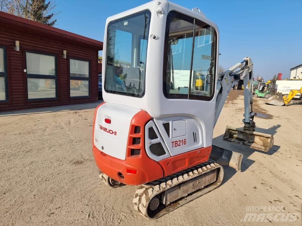 Takeuchi TB 216 Mini bageri < 7t