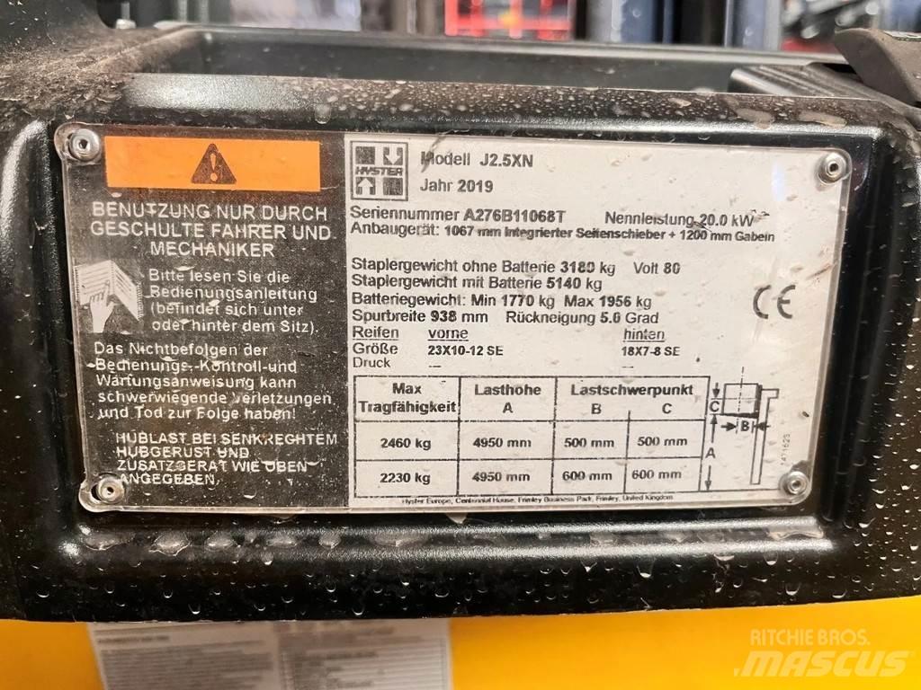 Hyster J2.5XN Električni viljuškari