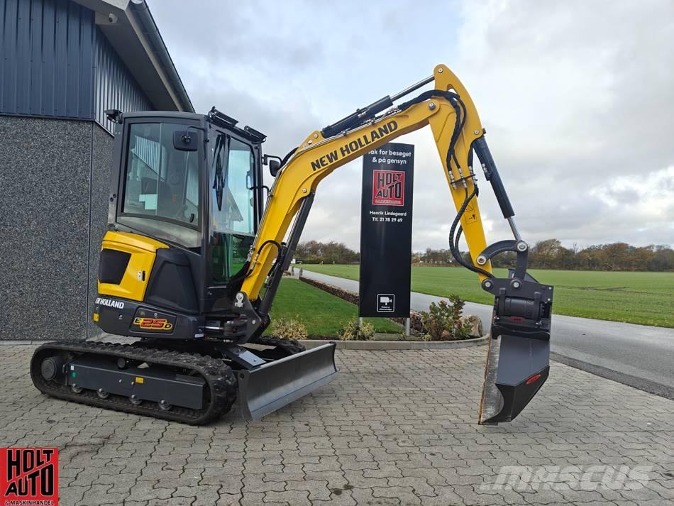 New Holland E 25 D Mini bageri < 7t
