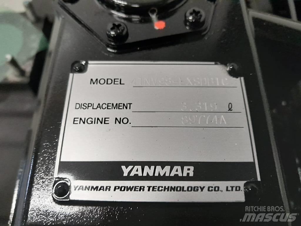 Yanmar 4TNV98 Motori za građevinarstvo