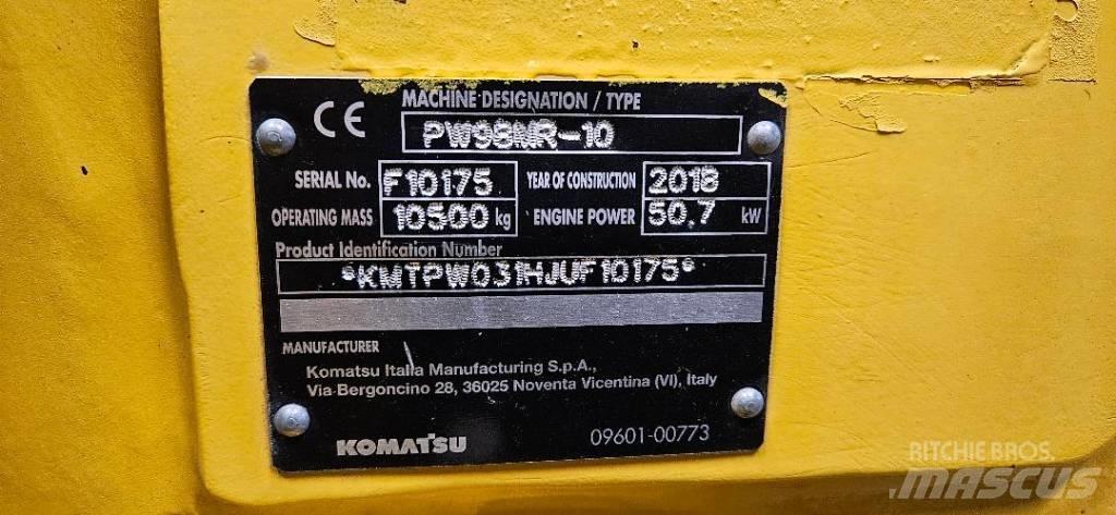 Komatsu PW98 MR10 Bageri točkaši