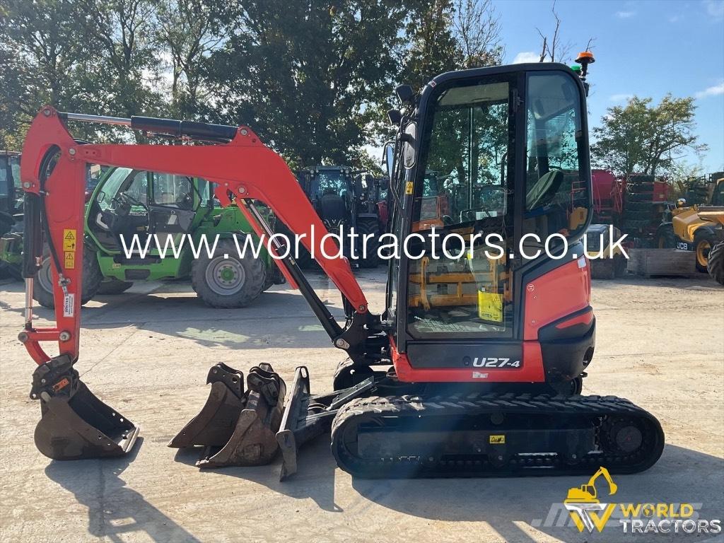 Kubota U 27-4 Mini bageri < 7t