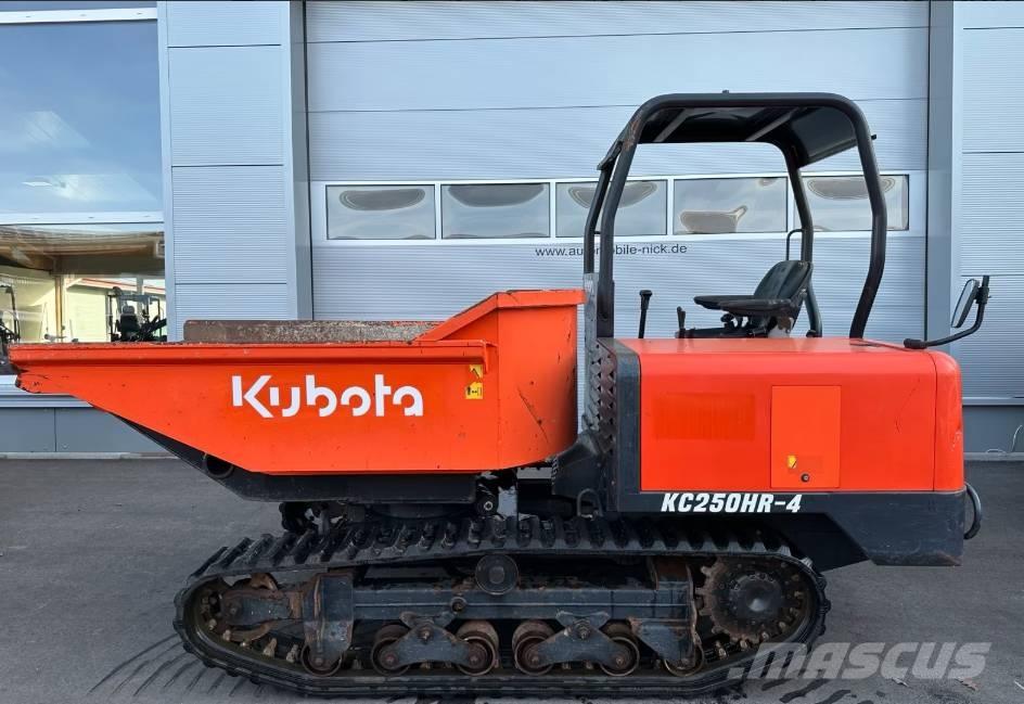 Kubota KC 250 HR-4 Damperi na gusenice