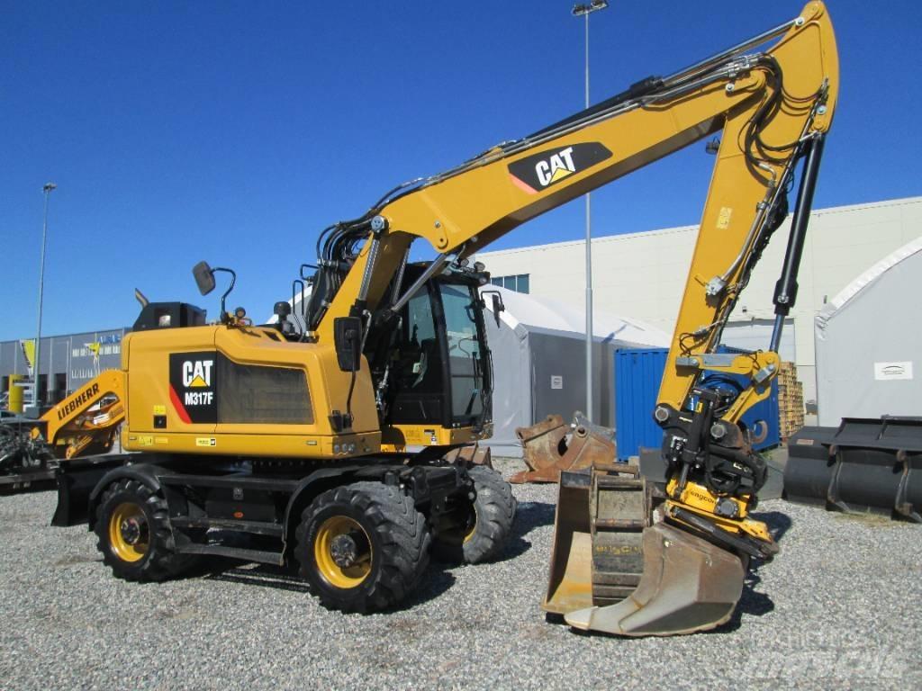 CAT M 317F Bageri točkaši