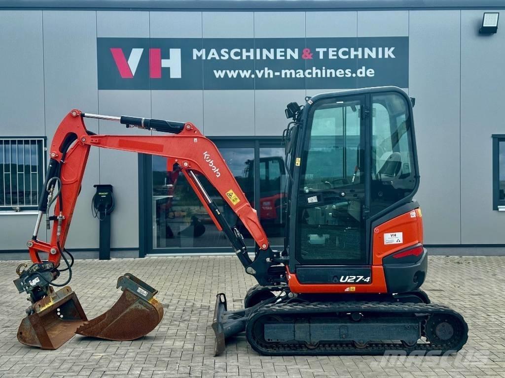 Kubota U 27-4 Mini bageri < 7t