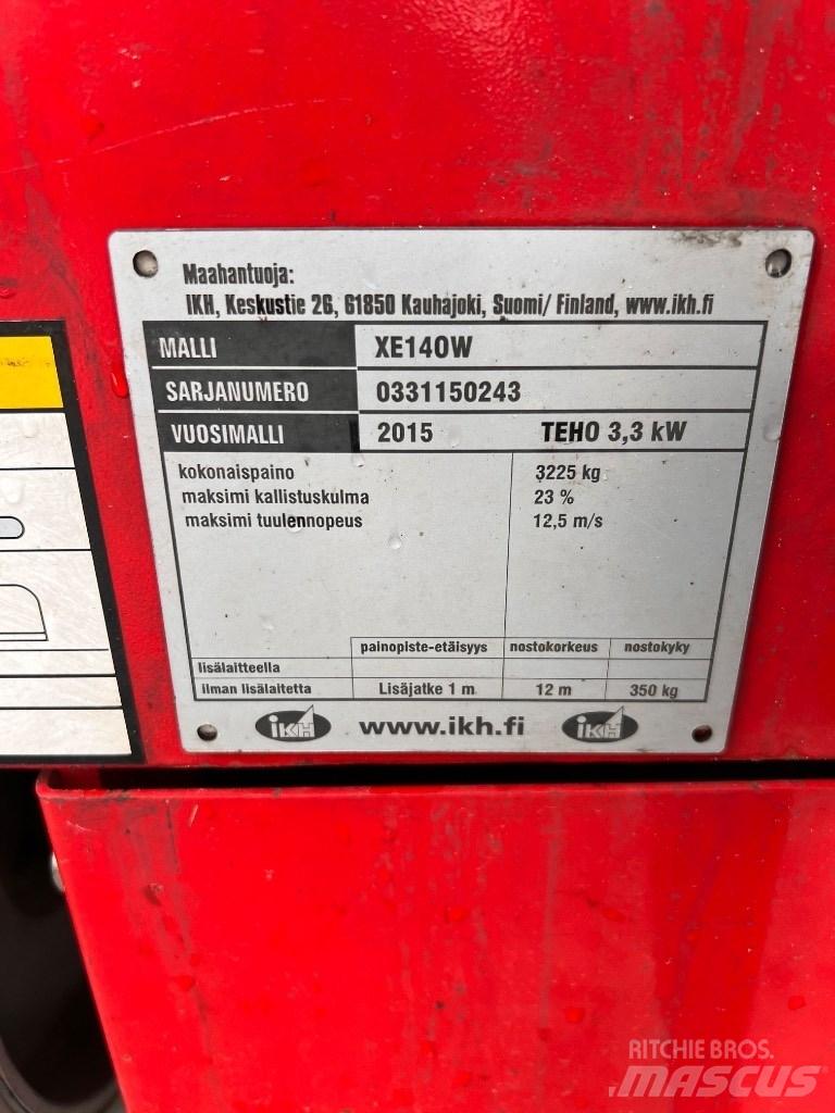 Mantall XE140W Makazaste platforme