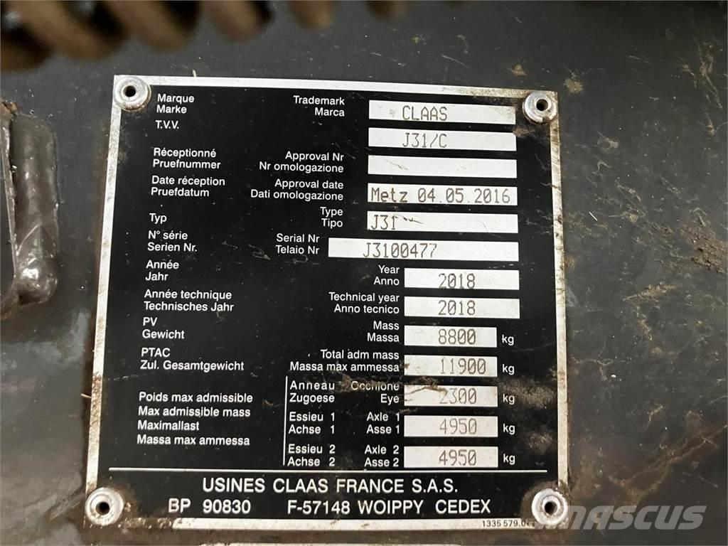 CLAAS 5200 FC Prese/balirke za četvrtaste bale