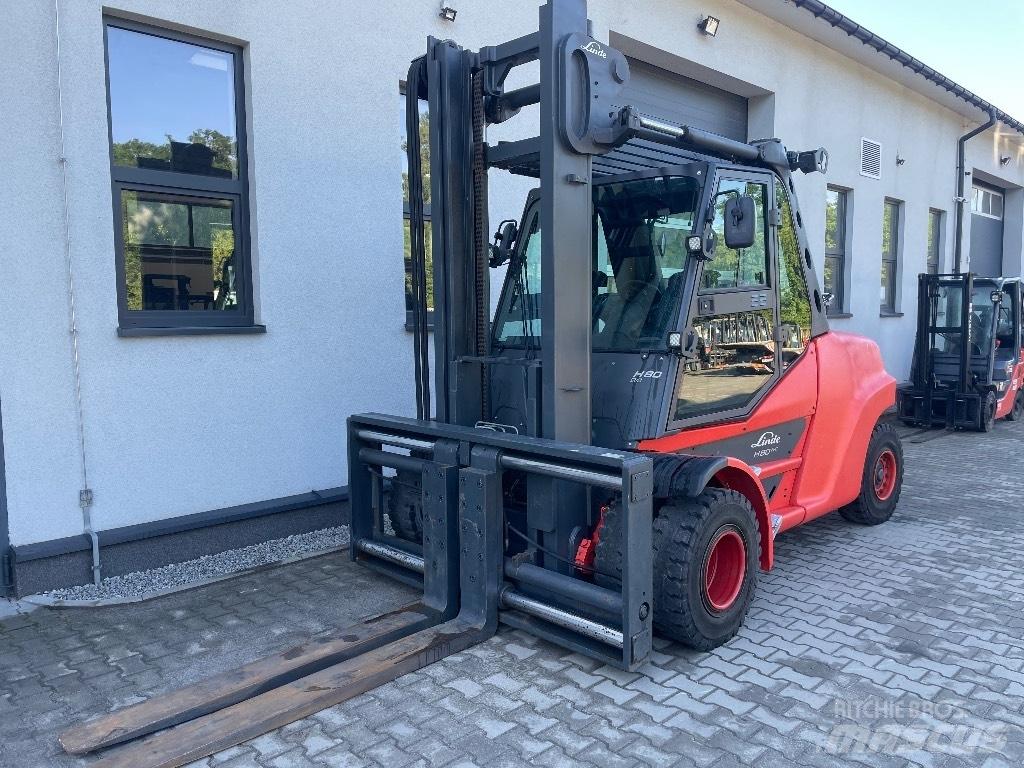 Linde H80T-03/1100 Plinski viljuškari