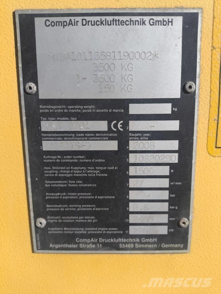 Compair DLT2701 Kompresori