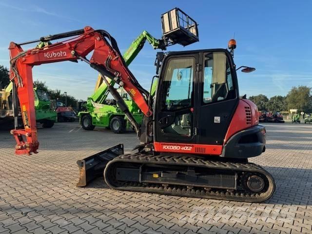 Kubota KX080-4a2 Midi bageri 7t – 12t
