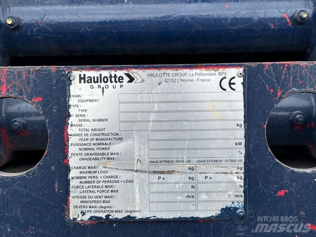 Haulotte Compact 8 Makazaste platforme