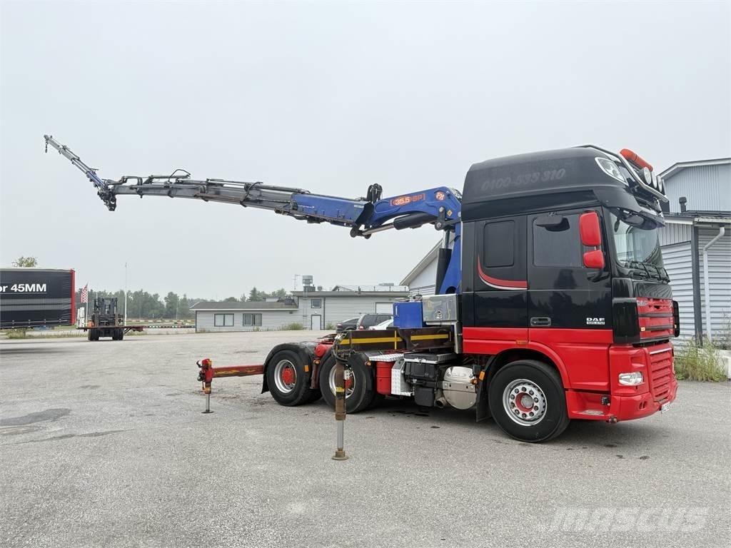 DAF XF105.510 6X4 Kamioni sa kranom