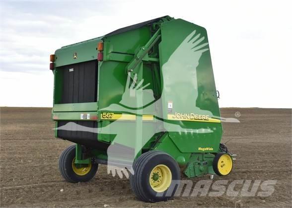 John Deere 567 Prese/balirke za rolo bale