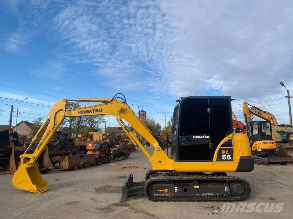 Komatsu PC 56-7 Mini bageri < 7t