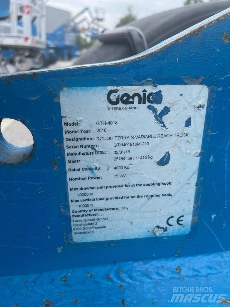 Genie GTH 4018 Teleskopski viljuškari
