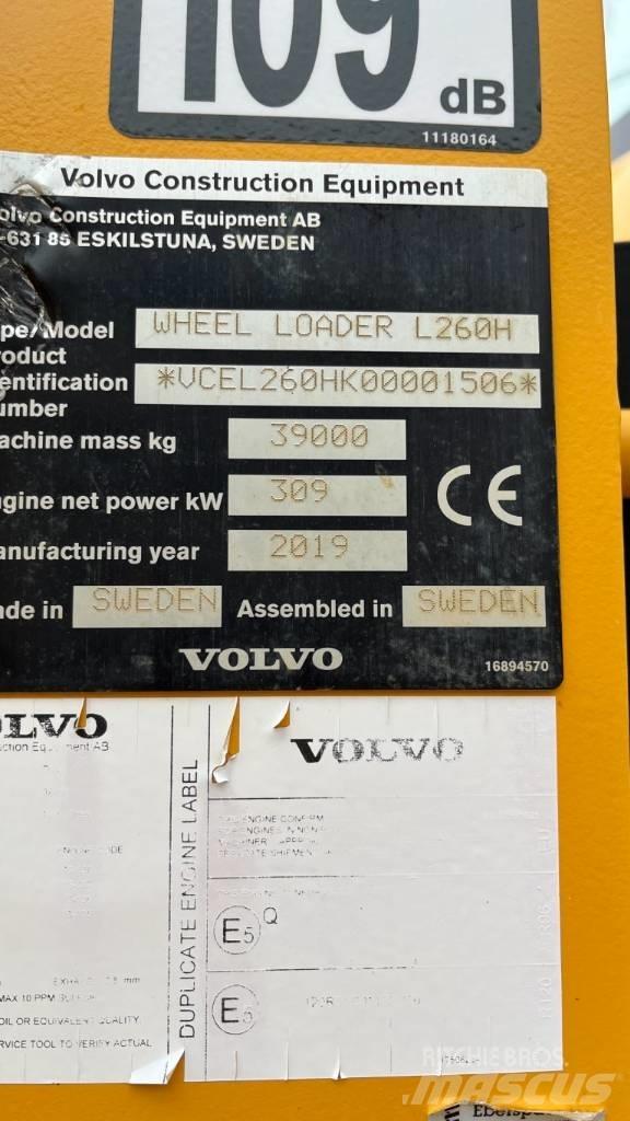 Volvo L260H Utovarivači na točkove