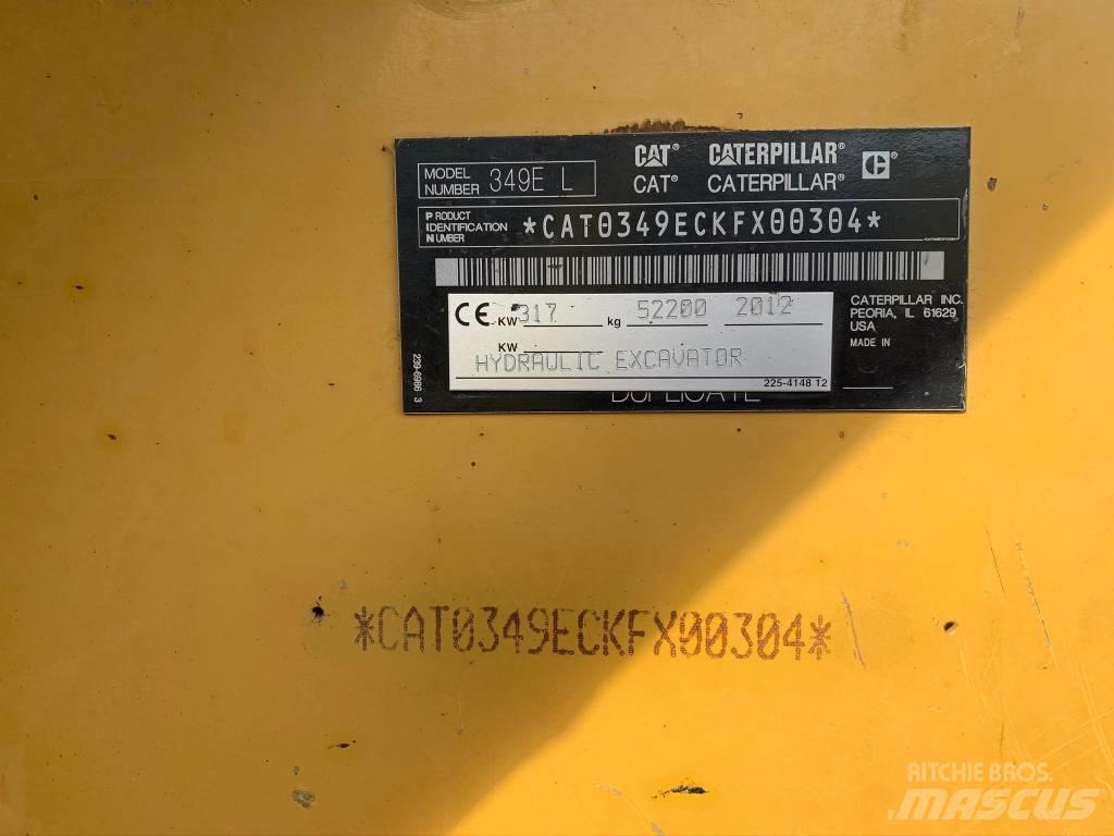 CAT 349 E Bageri guseničari