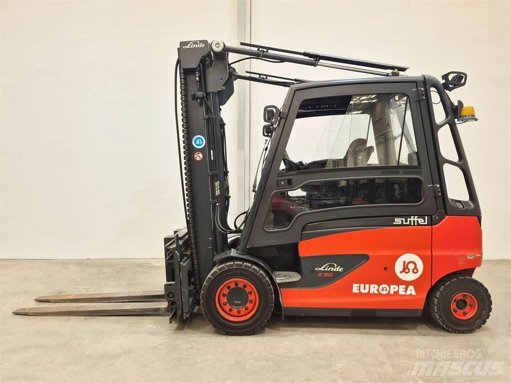 Linde E50HL 01 600 Električni viljuškari