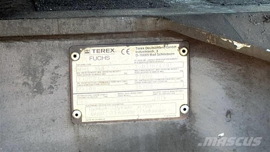 Terex Fuchs MHL 350E Ostalo
