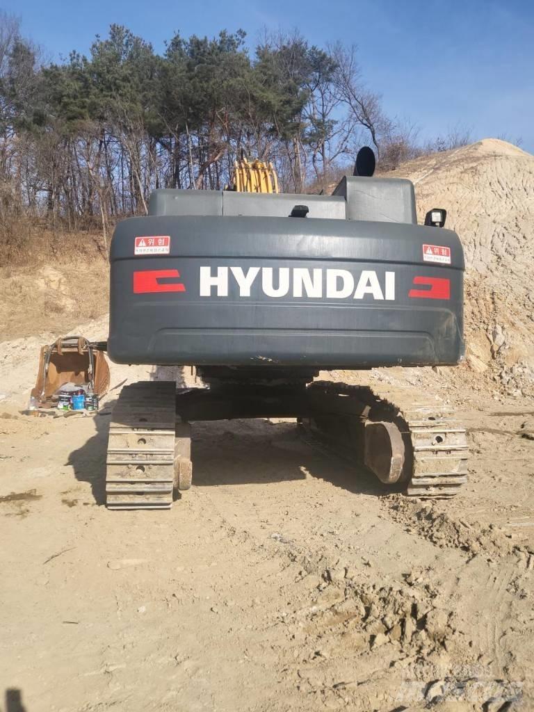 Hyundai HX 520 L Bageri guseničari