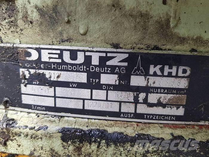  Engines F4L912 Ostale kargo komponente