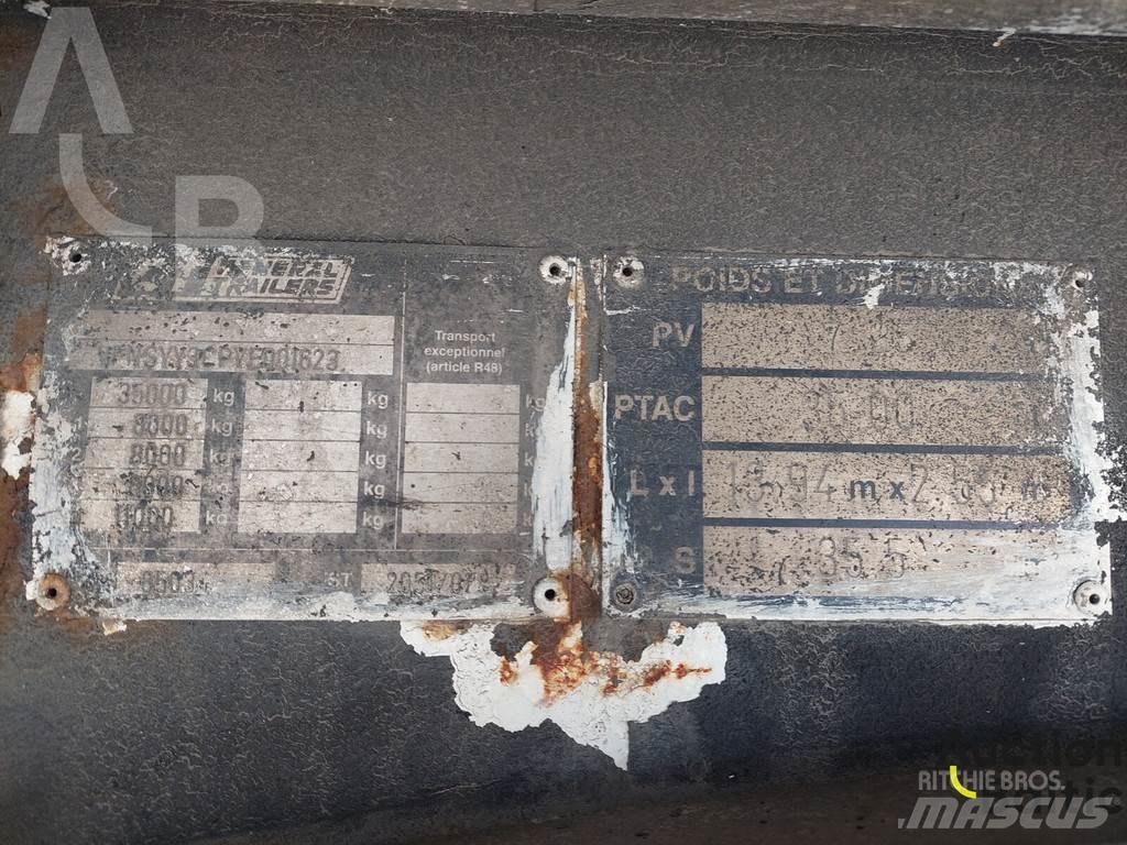Fruehauf SYY3 Poluprikolice sa ciradom