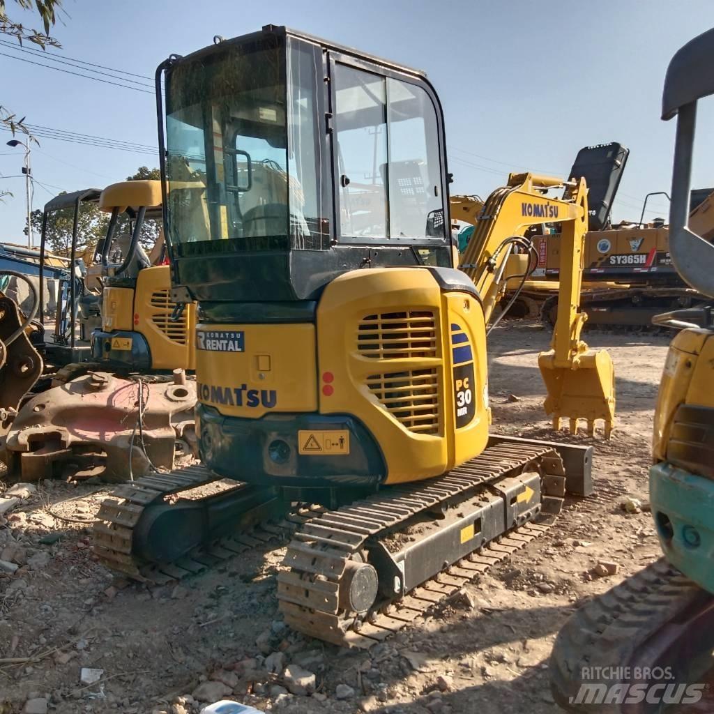 Komatsu PC 30 MR-3 Mini bageri < 7t