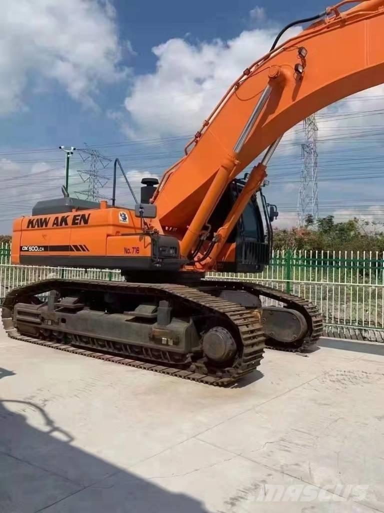Doosan DX 500 LCA Bageri guseničari