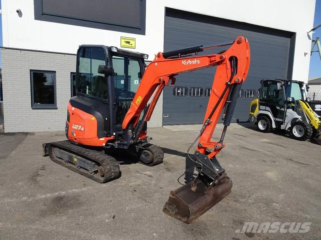 Kubota U27-4 Mini bageri < 7t