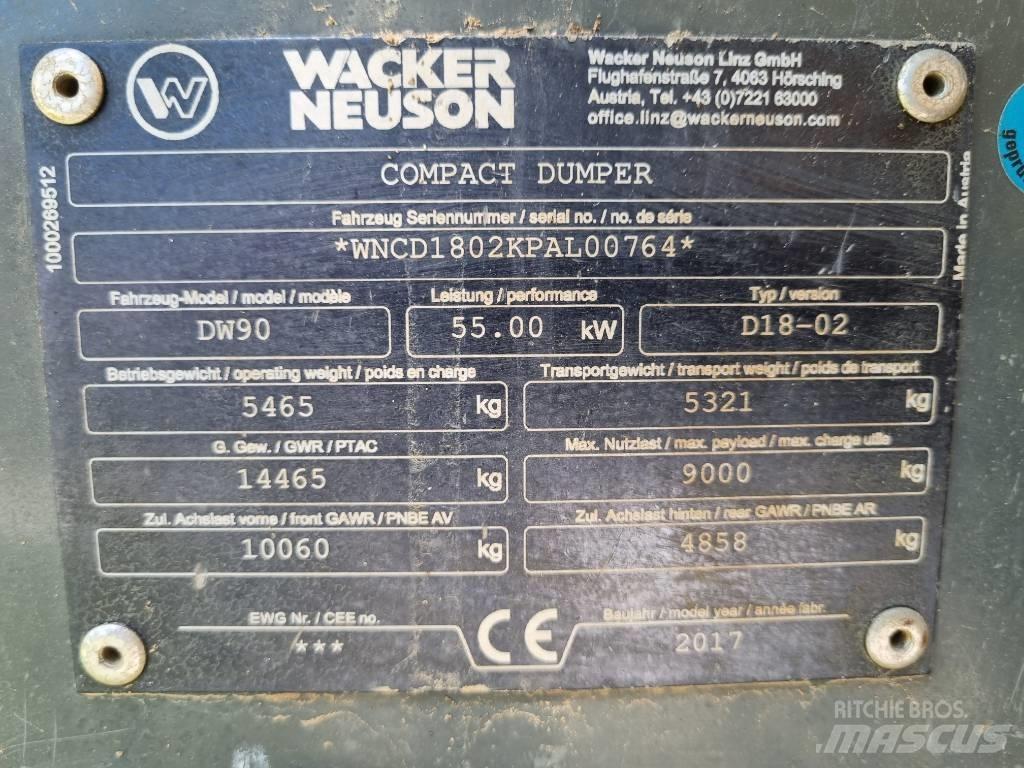 Wacker Neuson DW 90 Damperi za gradilište