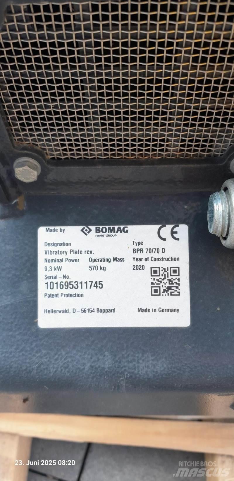 Bomag BPR 70/70 DE Vibro ploče