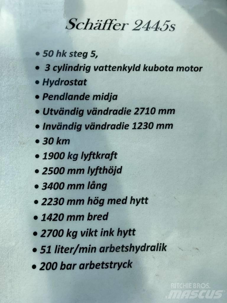 Schäffer 2445s Višenamenski utovarivači