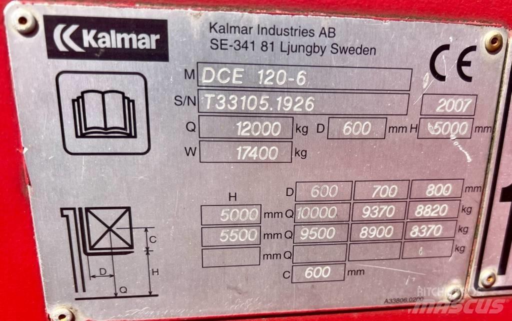 Kalmar DCE120-6 Dizelski viljuškari