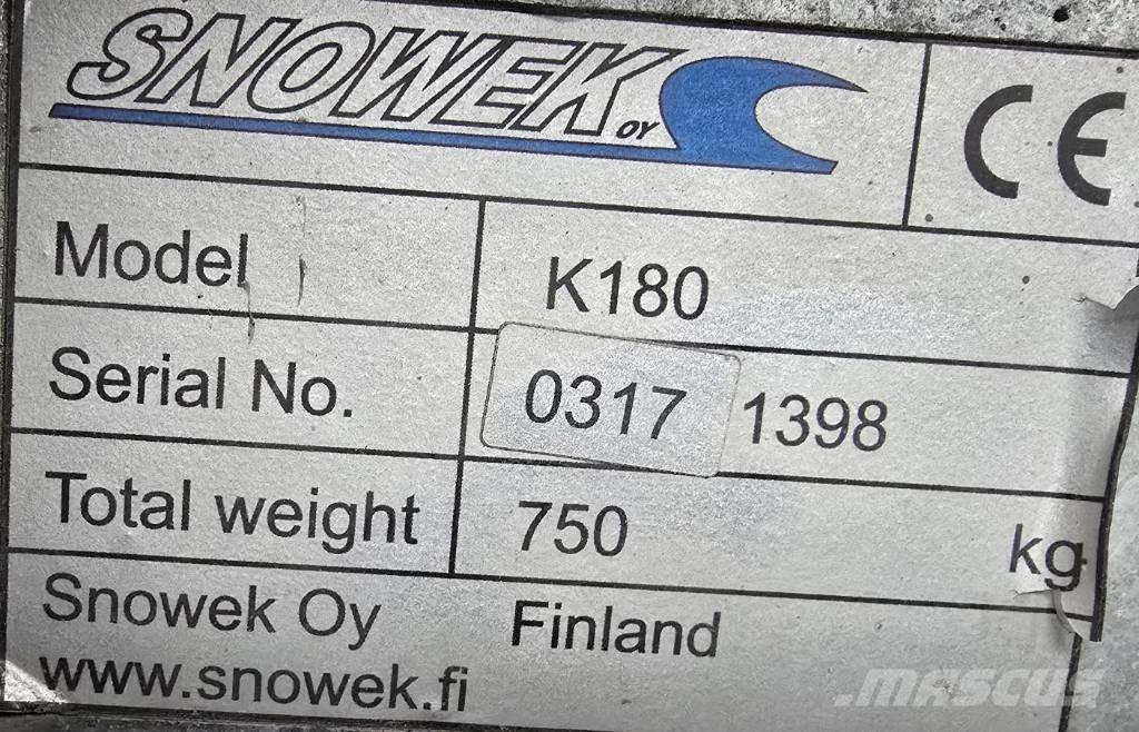 Snowek K180 Ostale mašine za put i sneg