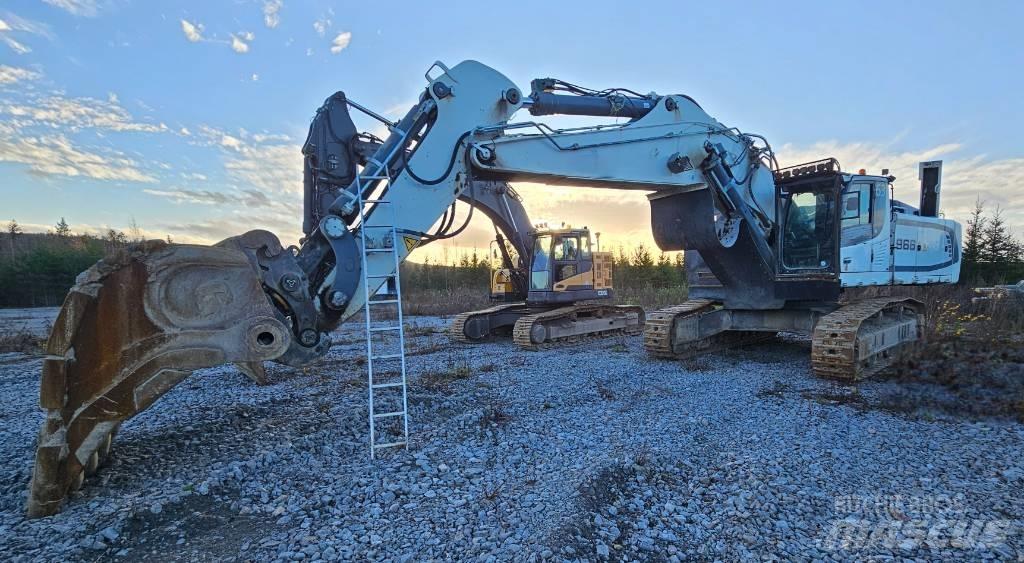 Liebherr R 966 HD Bageri guseničari
