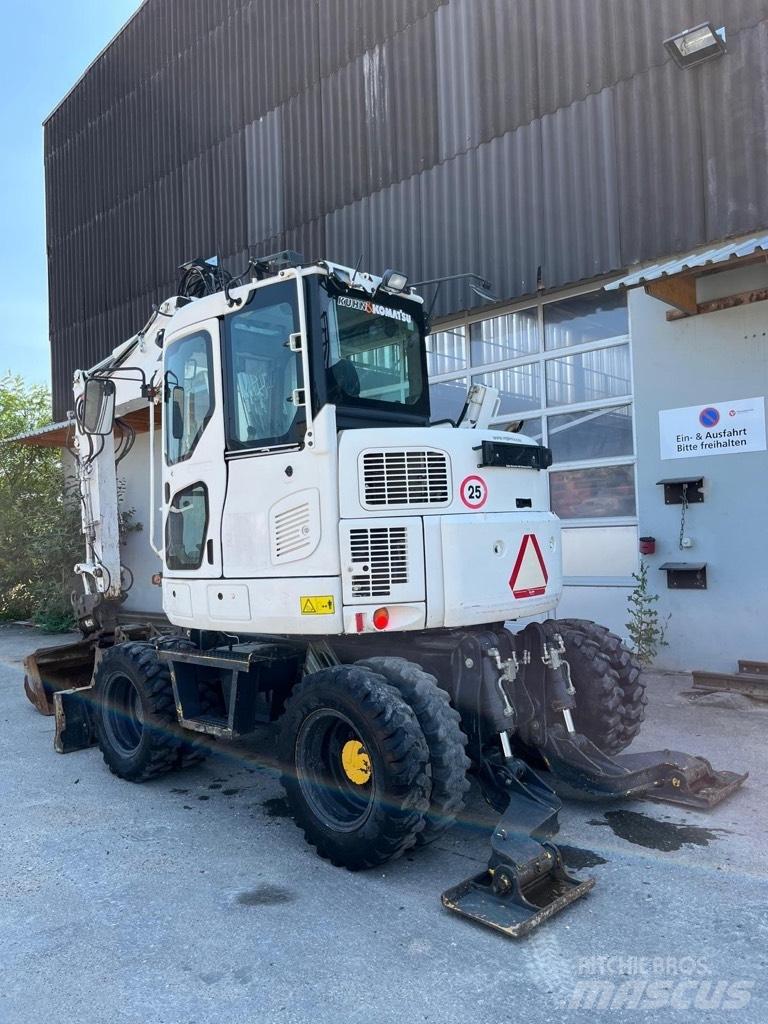 Komatsu PW 98 MR-8 Midi bageri 7t – 12t
