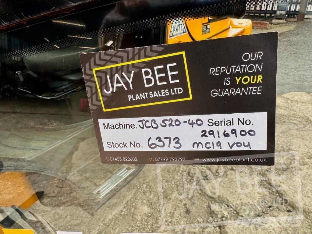 JCB 520-40 Teleskopski viljuškari