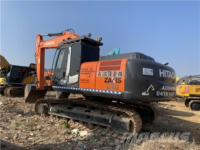 Hitachi zx240 Bageri guseničari