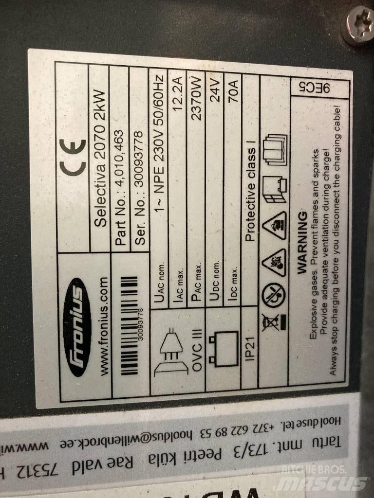 Linde E12/386 Električni viljuškari