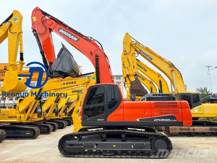 Doosan DX 340 Bageri guseničari