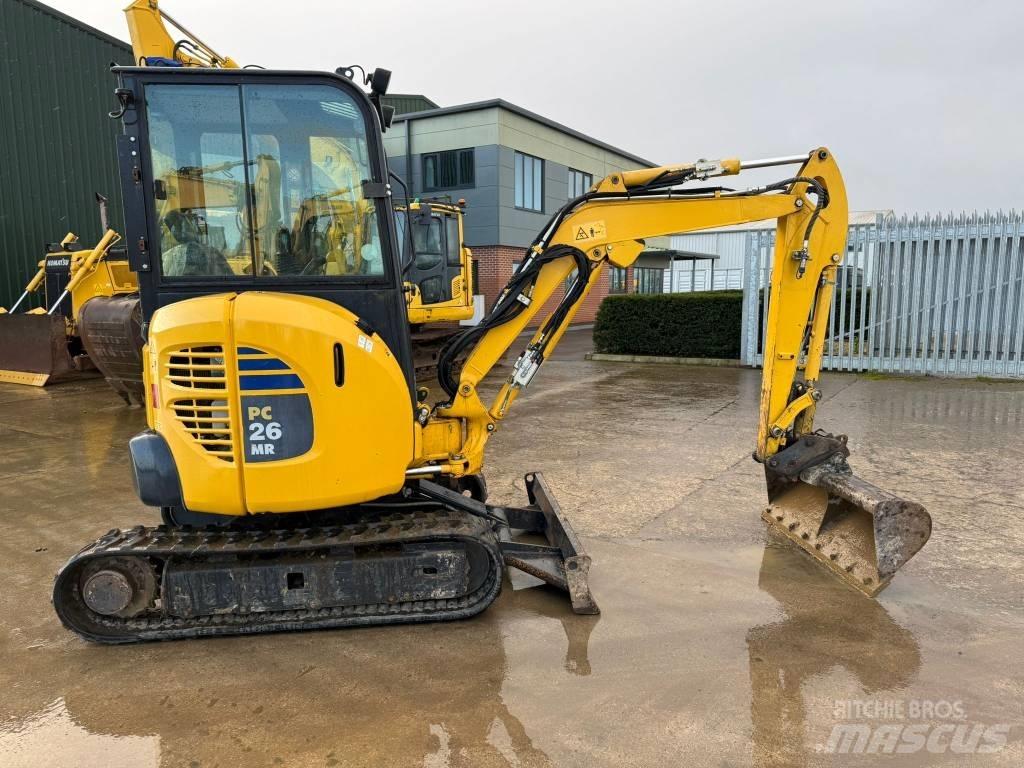 Komatsu PC 26 MR-3 Mini bageri < 7t