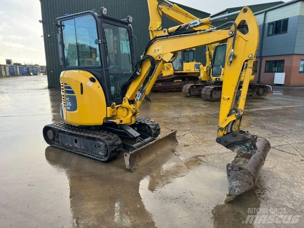 Komatsu PC 26 MR-3 Mini bageri < 7t