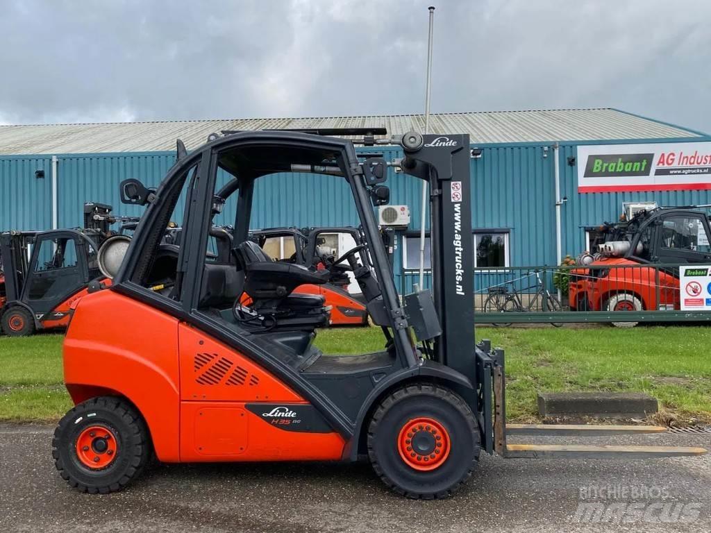 Linde H35T-02 Plinski viljuškari
