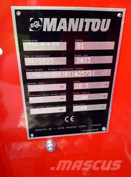 Manitou TMM25 4W Mobilni viljuškari
